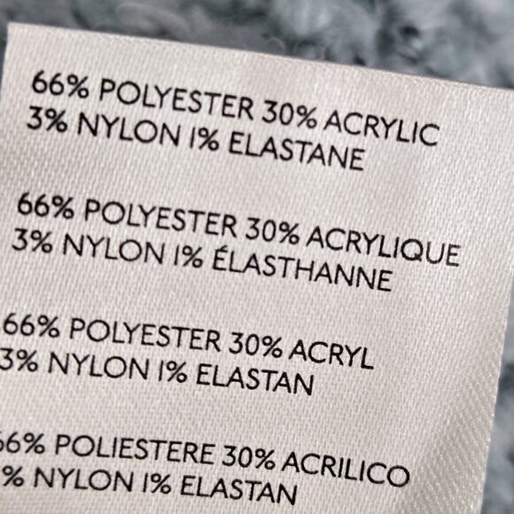 Free People BFF Cozy Oversized Cardigan Sweater XXS XS S Light Blue Slouchy Boho - Picture 8 of 11